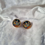 Load image into Gallery viewer, Circle Stud Earrings 'Carnival'