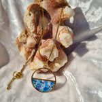 Load image into Gallery viewer, Half Fill Necklace 'Blue'