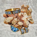 Load image into Gallery viewer, Split Bangle ‘Blue’