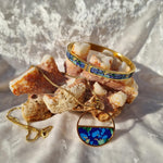 Load image into Gallery viewer, Half Fill Necklace 'Irises'