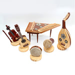 Load image into Gallery viewer, Set of 6 mini musical instruments 'Arabic Orchestra'