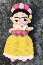 Load image into Gallery viewer, Crochet Doll &#39;The Little Frida&#39;
