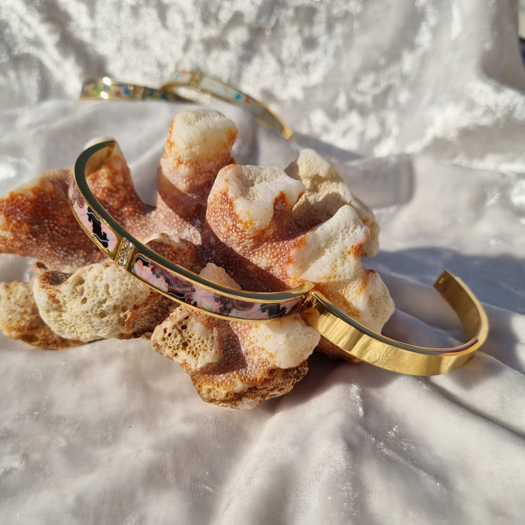 3 Strass Bangle 'Daisy'