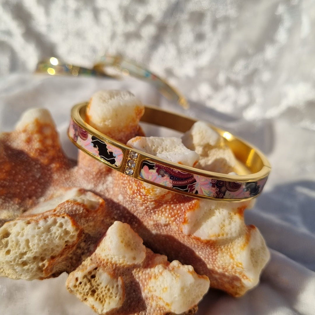 3 Strass Bangle 'Daisy'