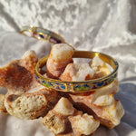 Load image into Gallery viewer, 3 Strass Bangle &#39;Mustard&#39;
