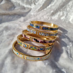 Load image into Gallery viewer, 3 Strass Bangle &#39;Daisy&#39;
