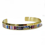 Load image into Gallery viewer, Cuff Bangle &#39;Aztec&#39;
