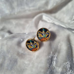Load image into Gallery viewer, Circle Stud Earrings &#39;Carnival&#39;
