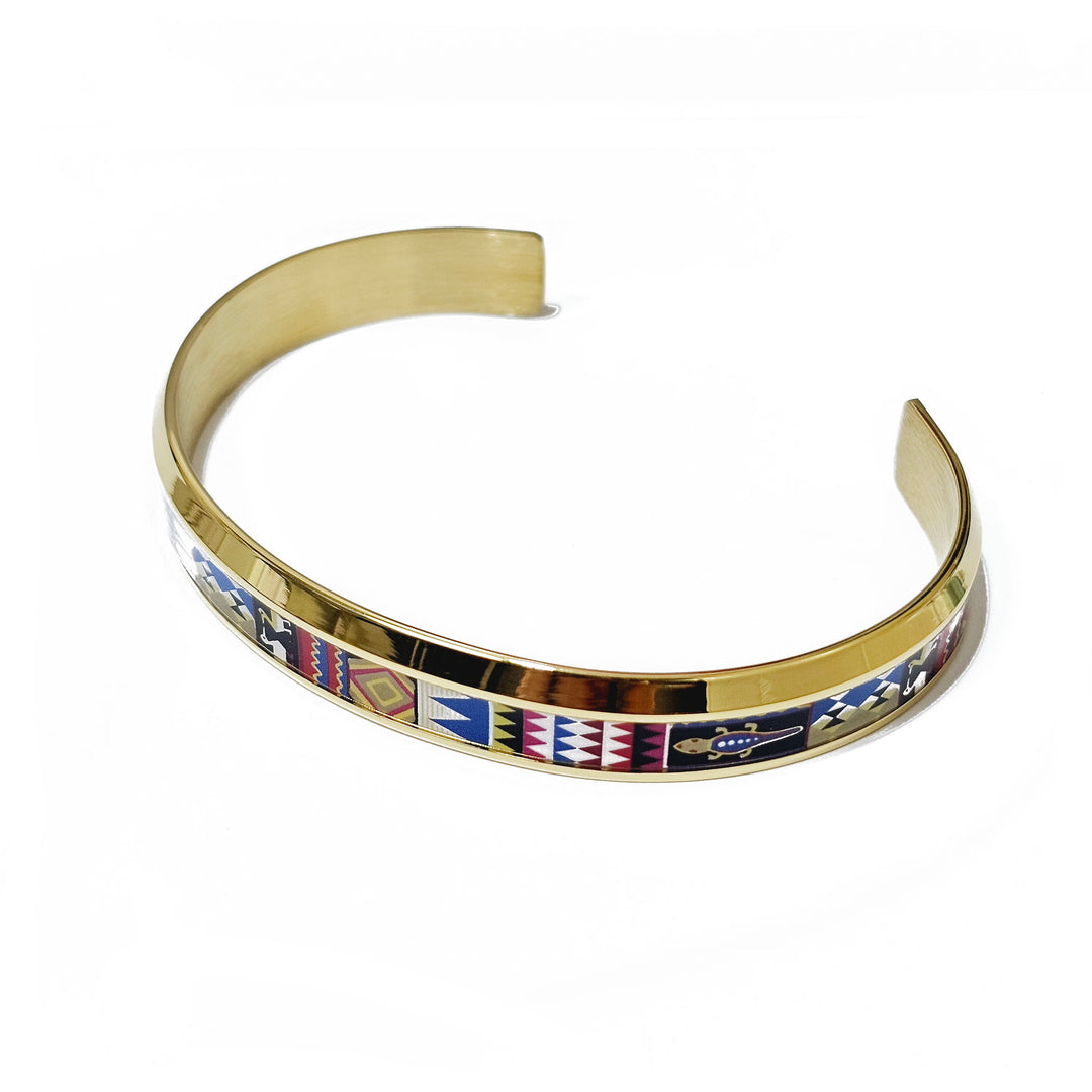 Cuff Bangle 'Aztec'