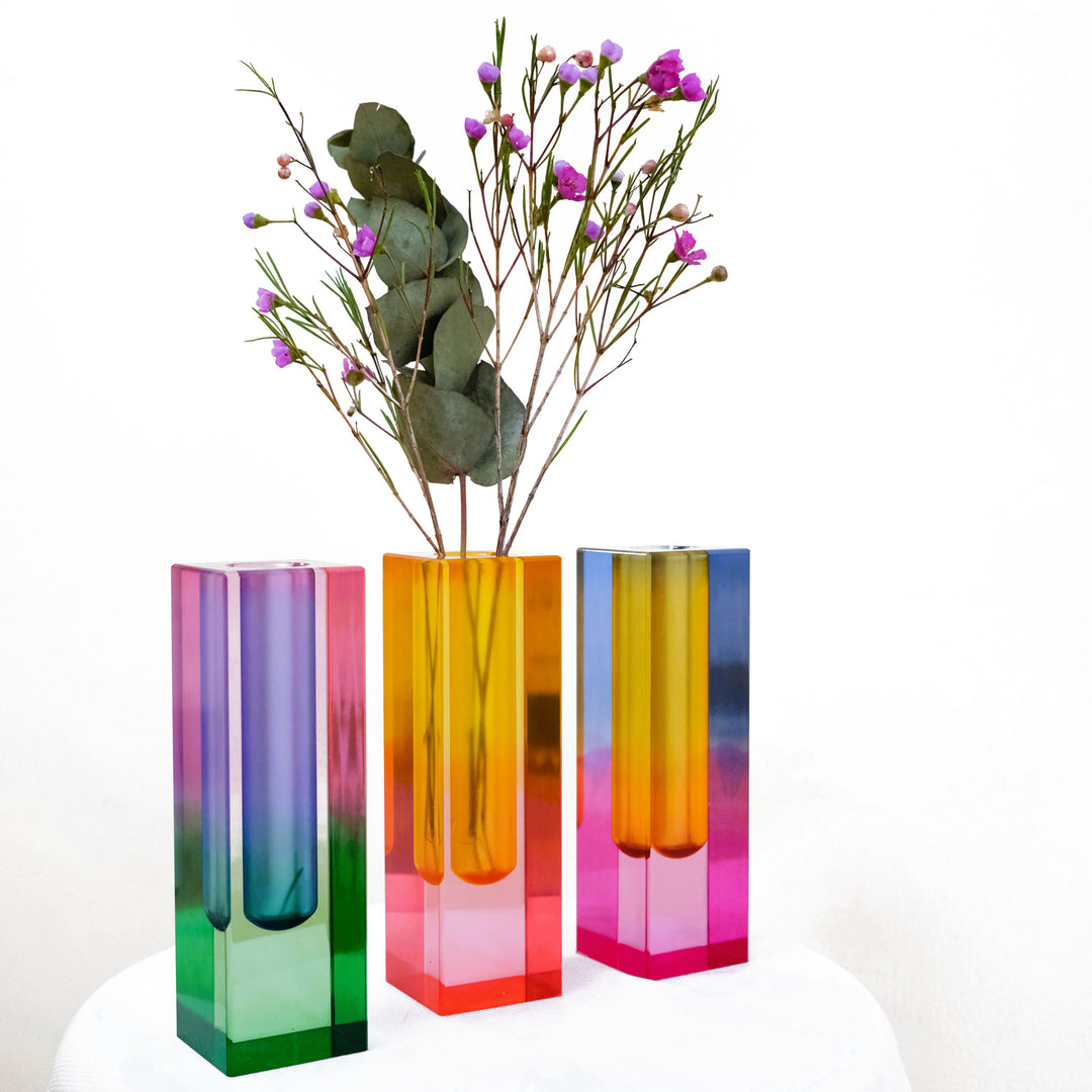 Rainbow Vase, 3-color