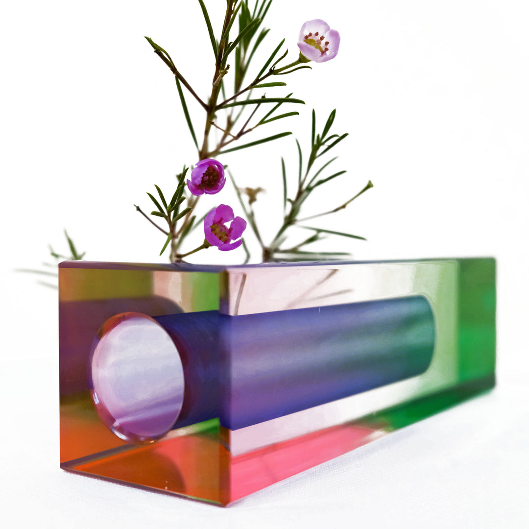 Rainbow Vase, 3-color