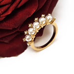 Load image into Gallery viewer, Ring &#39;Five Pearls of Grace&#39;
