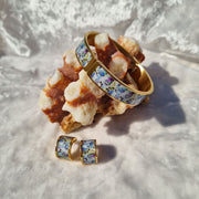 Stud Earrings 'Blue'