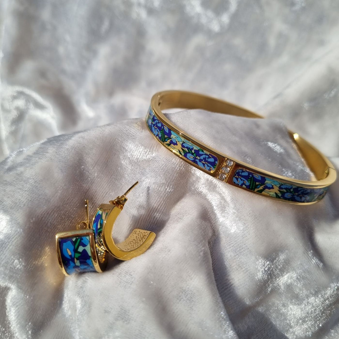 Stud Earrings 'Irises'