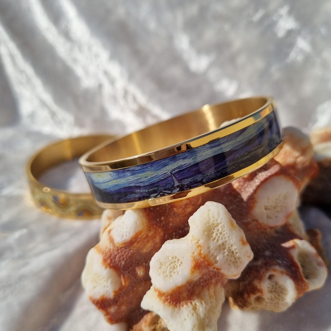 Solid Bangle ‘Starry Night’