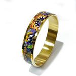 Load image into Gallery viewer, Solid Bangle &#39;Toucans&#39;
