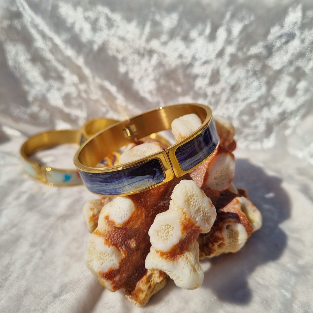Split Bangle ‘Starry Night’