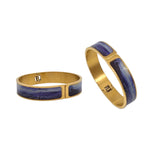 Load image into Gallery viewer, Split Bangle ‘Starry Night’
