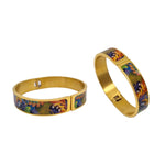 Load image into Gallery viewer, Split Bangle ‘Toucans’
