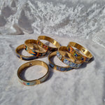 Load image into Gallery viewer, Split Bangle ‘Butterflies’
